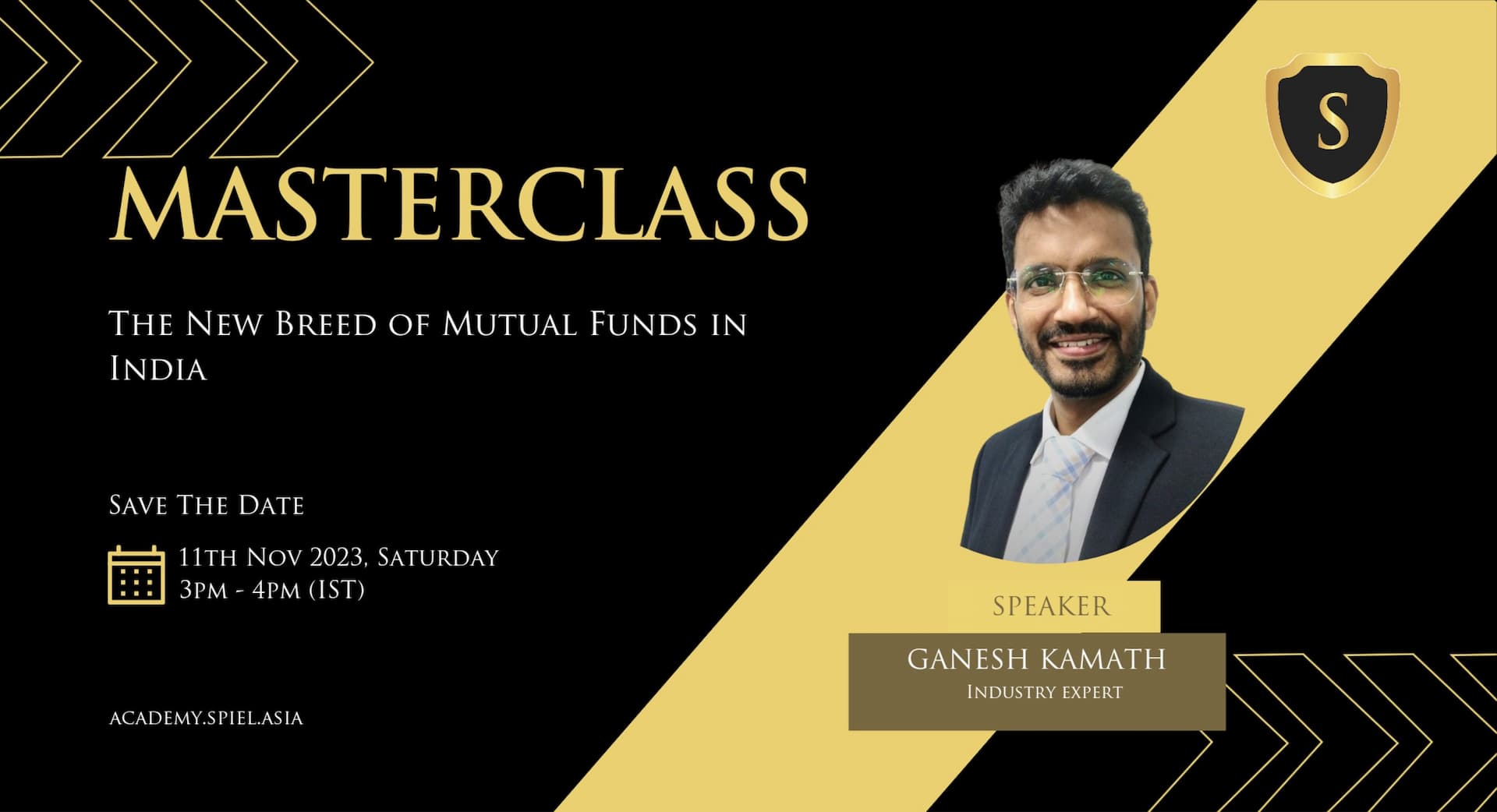 WEBNARS The New Breed of Mutual Funds in India with Ganesh Kamath